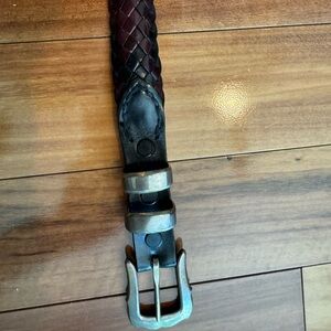 Larry Knapp signed belt 38"